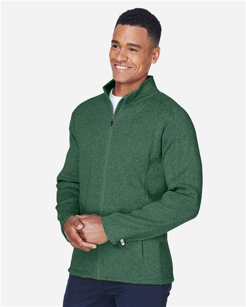 Men's Bristol Full-Zip Sweater Fleece Jacket - DG793 15