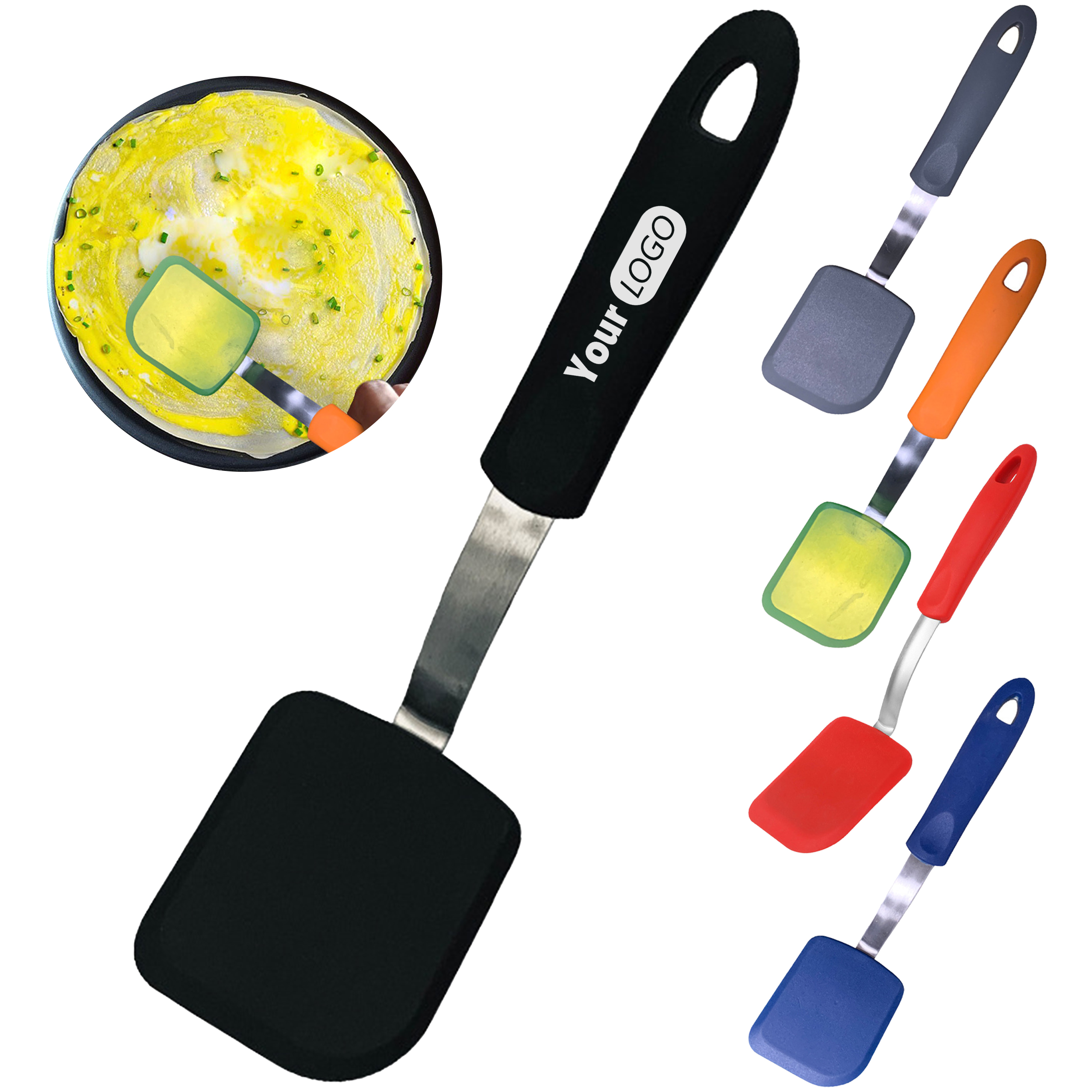 Stainless Steel High Temperature Resistant Spatula 3