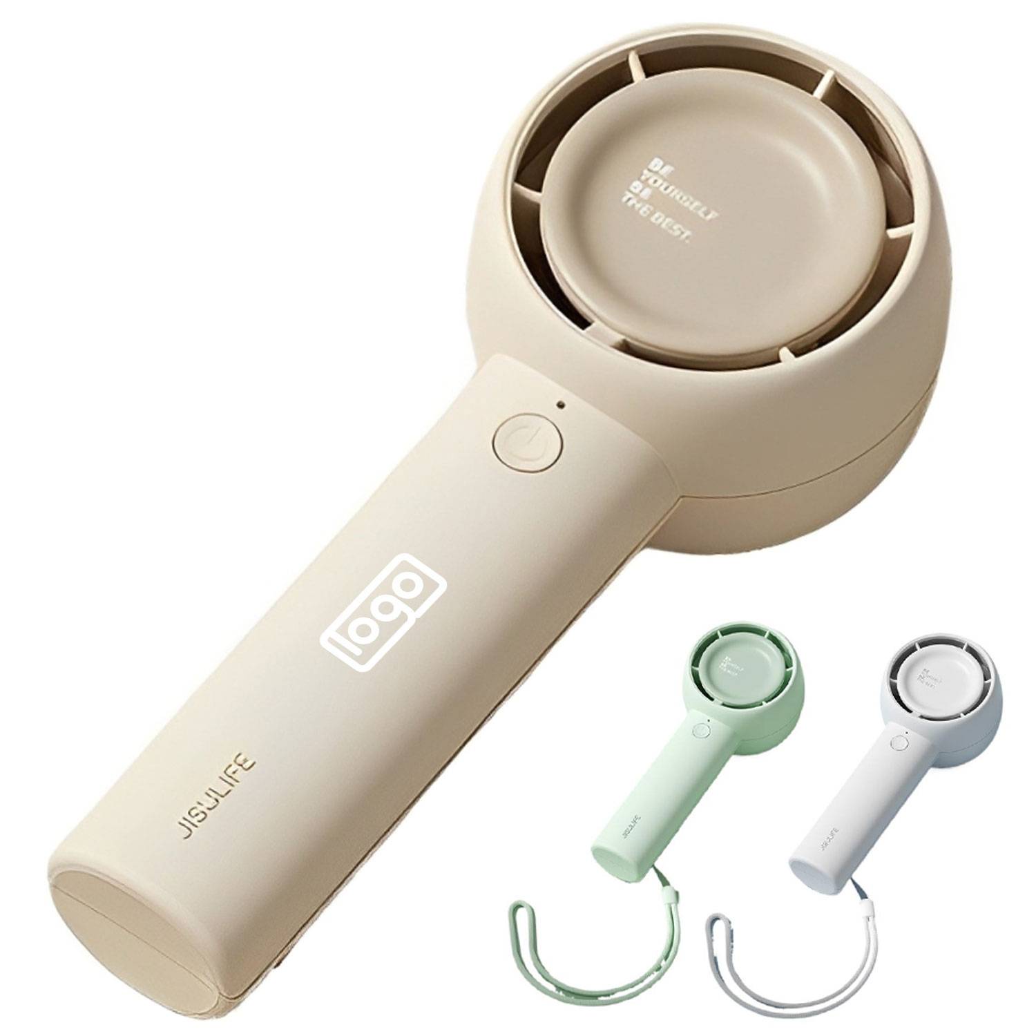 Mini Bladeless Handheld Fan - USB Rechargeable & Portable 3