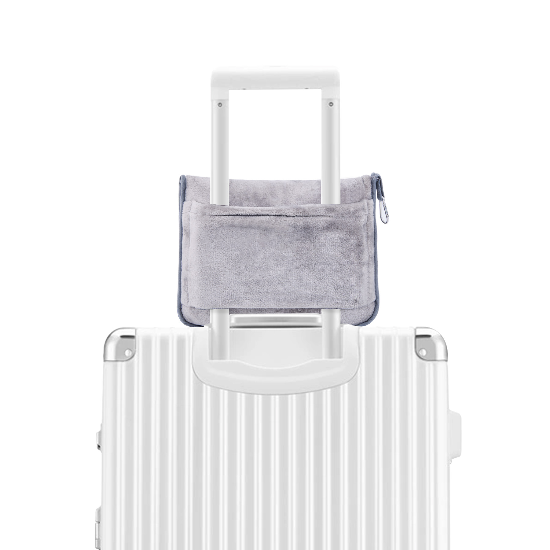 Plush Flannel Travel Blanket & Pillow Combo 3