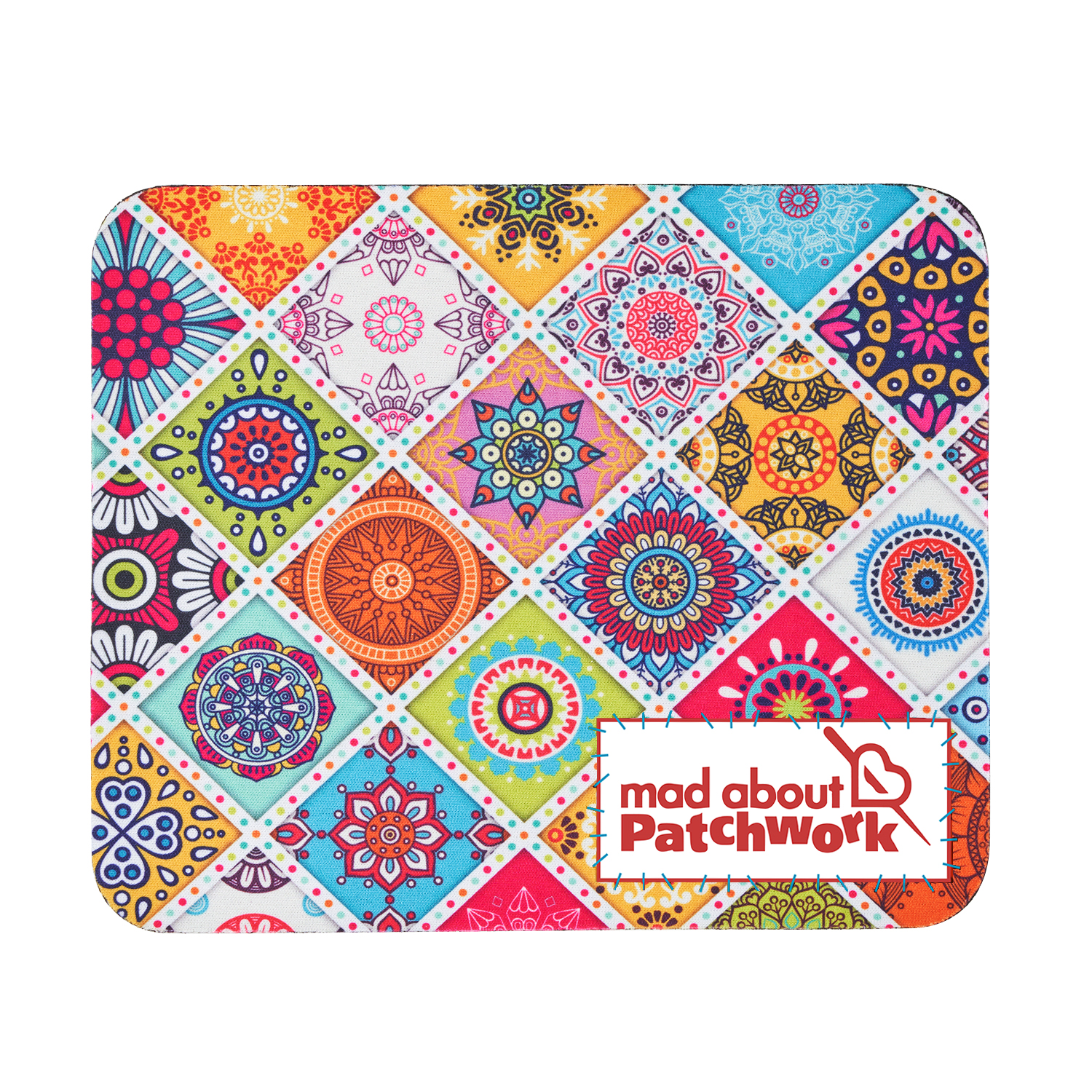 Sublimated Rubber Back Mouse Pad 2