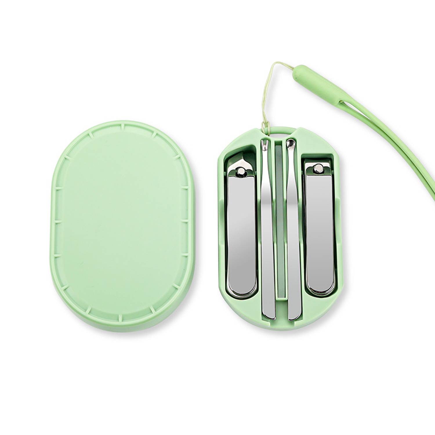5PCS Stainless Steel Nail Clipper and Care Tool Set 3