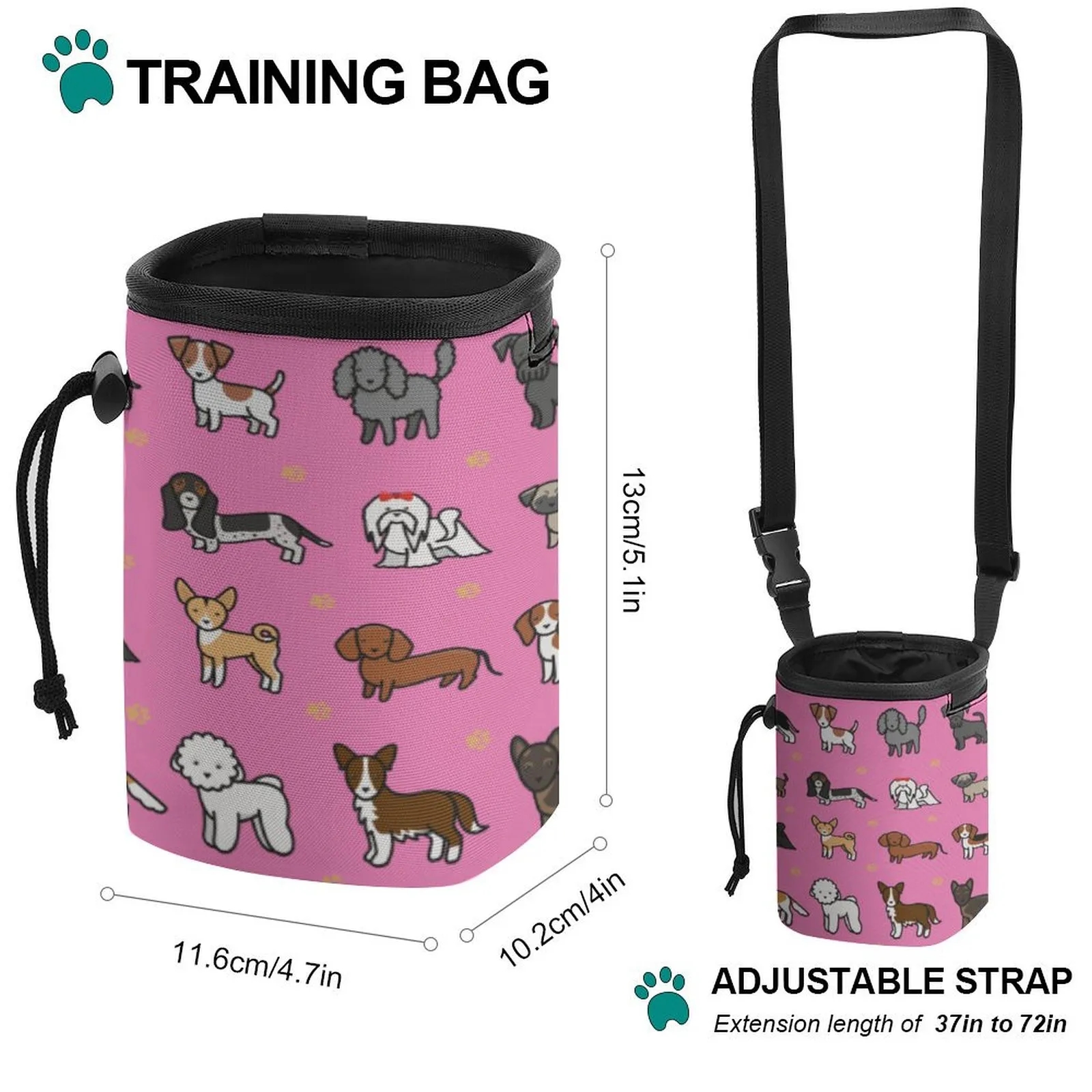 Polyester Dog Treat Training Pouch 4