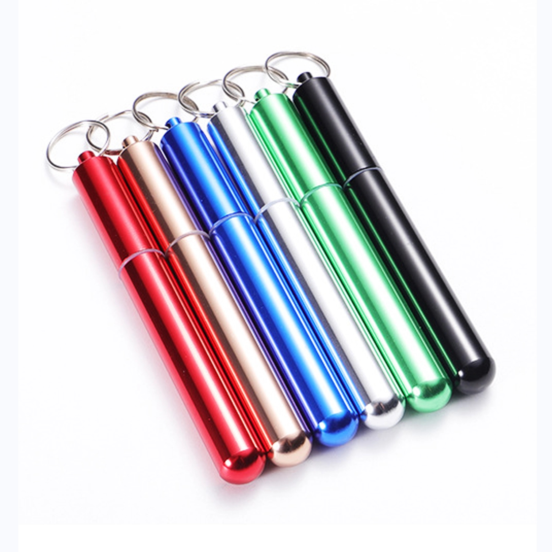 Portable Collapsible Straw Set 4