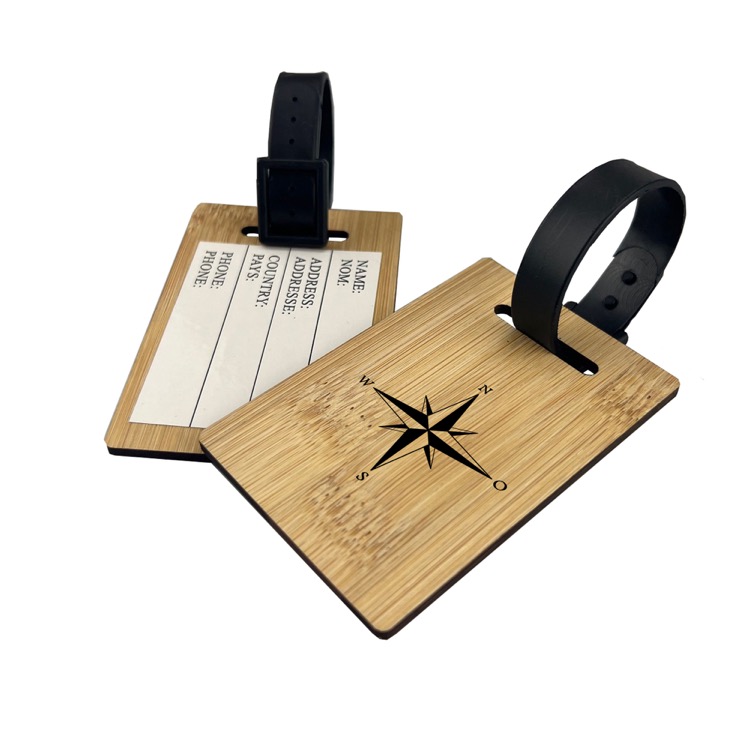 Bamboo Luggage Tag 2