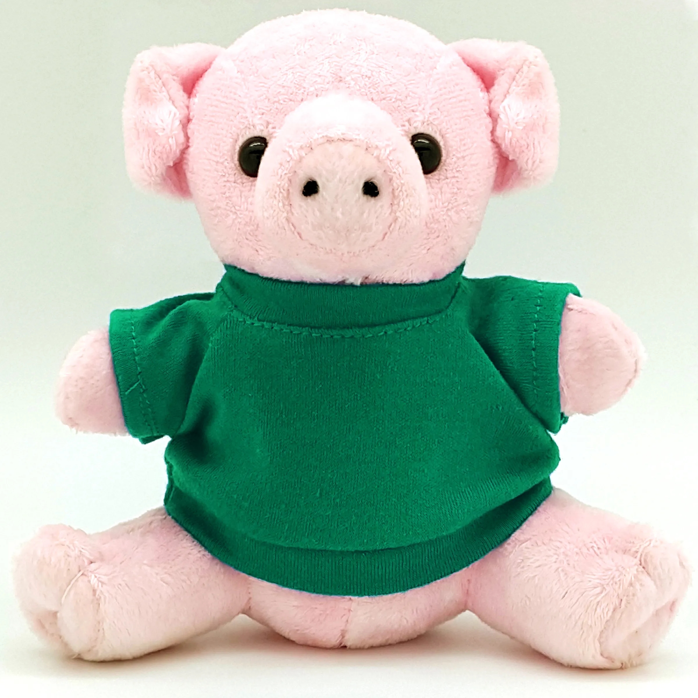6" Beanie Pig with Embroidered Eyes 10
