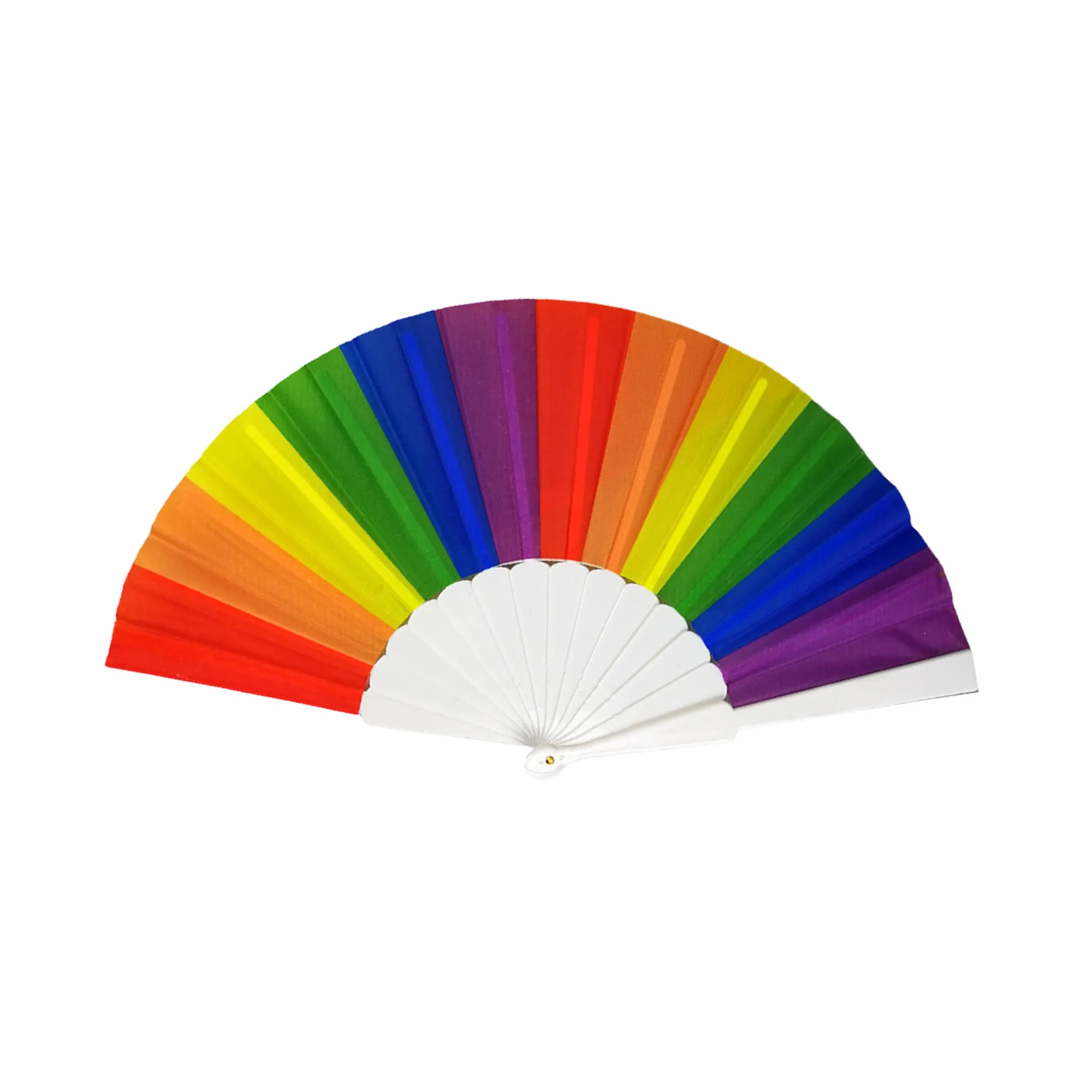 Vibrant Colorful Wedding Fan 2