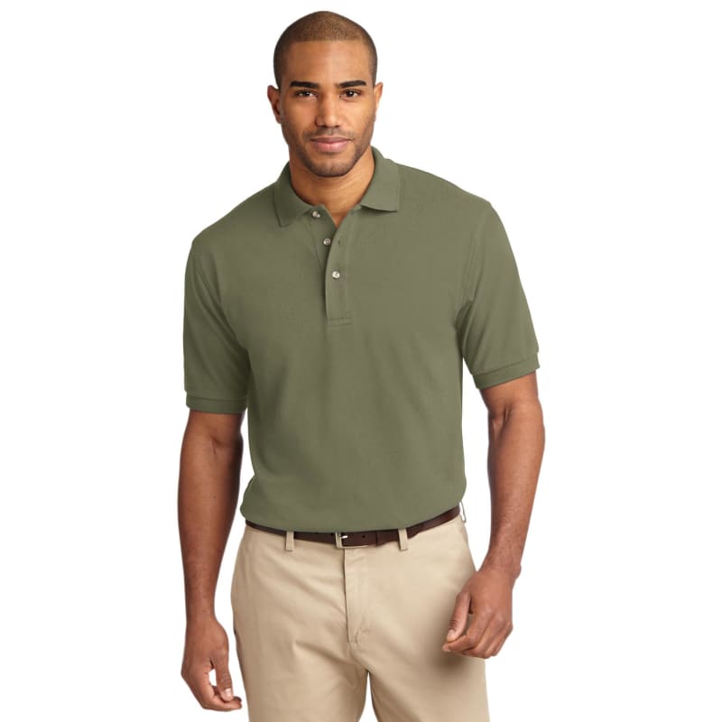 Port Authority Heavyweight Cotton Pique Polo. 19