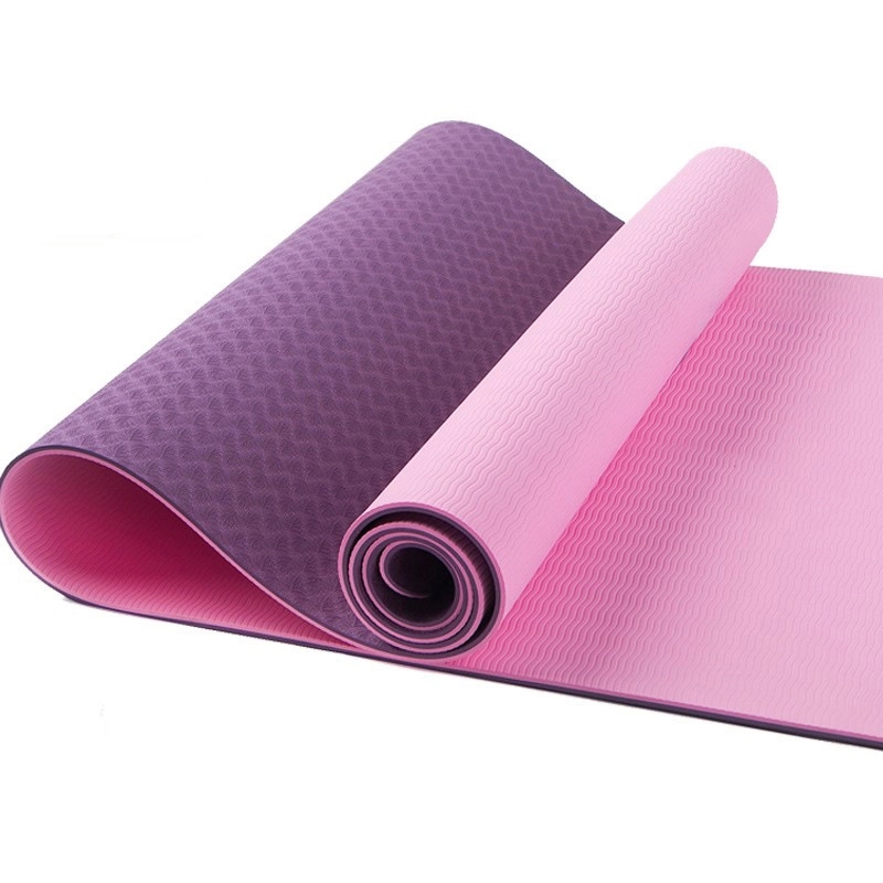 Custom Logo'd TPE Fitness & Yoga Mat - 72.05" x 24.02" 7