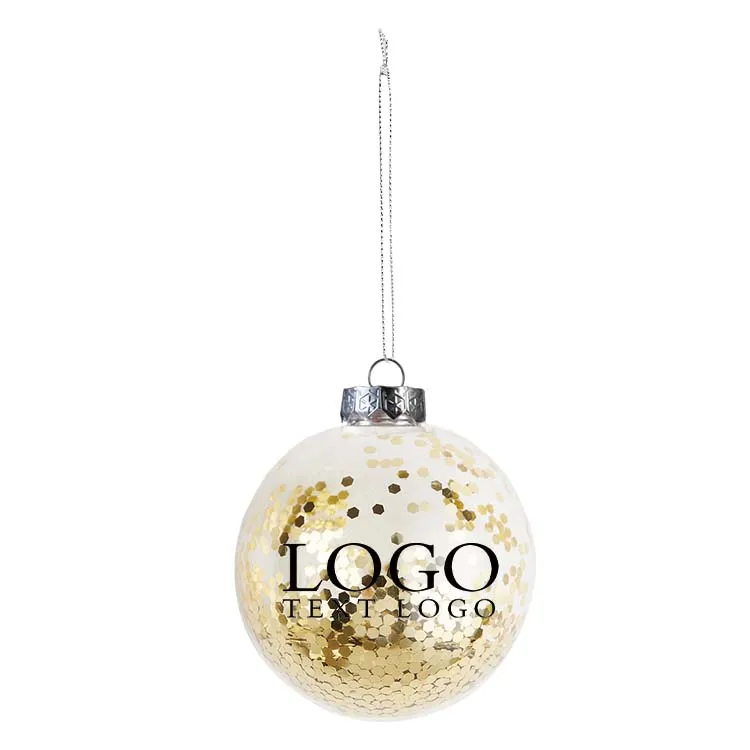 Shatter Resistant Confetti Holiday Ornaments 8