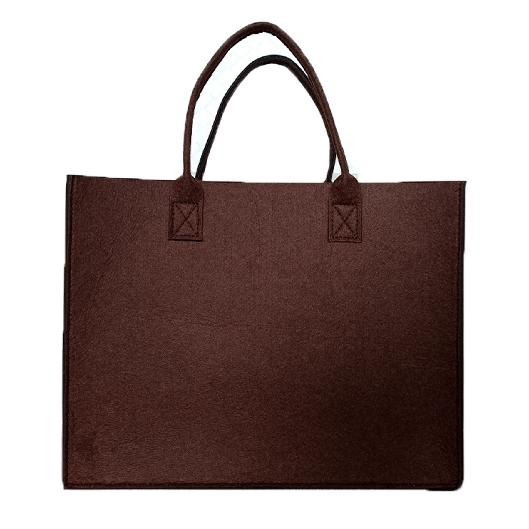 Large Felt Tote Bag, custom tote bag with logo imprint 6