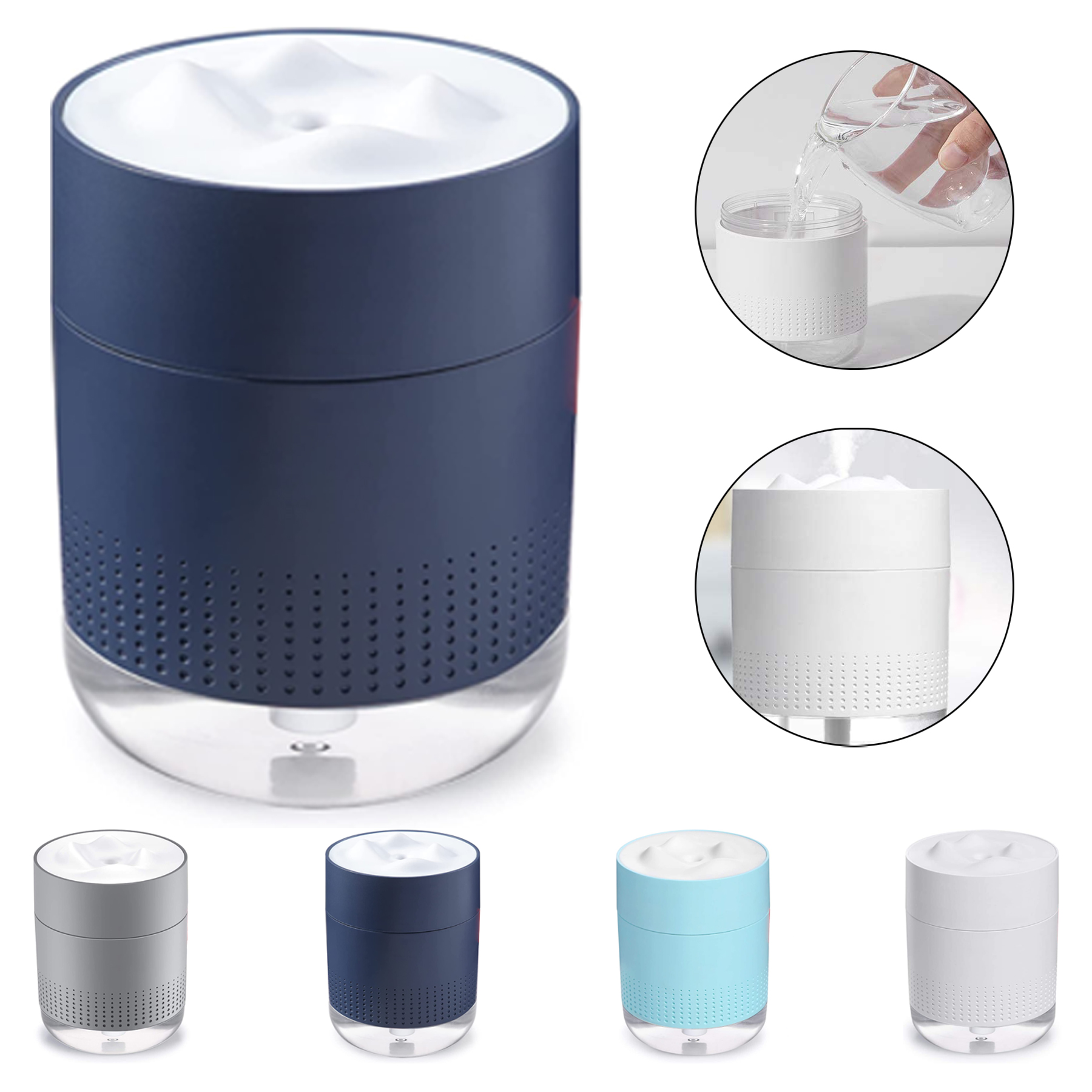 40 oz Double Wall Insulated Mug with Straw and Handle 2