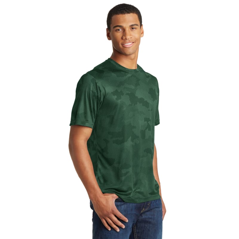 Sport-Tek CamoHex Tee. 18