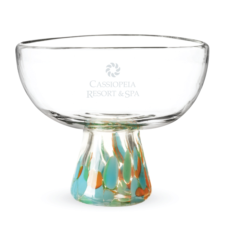 Twine Living® Viajar Wide Stemmed Recycled Margarita Glass