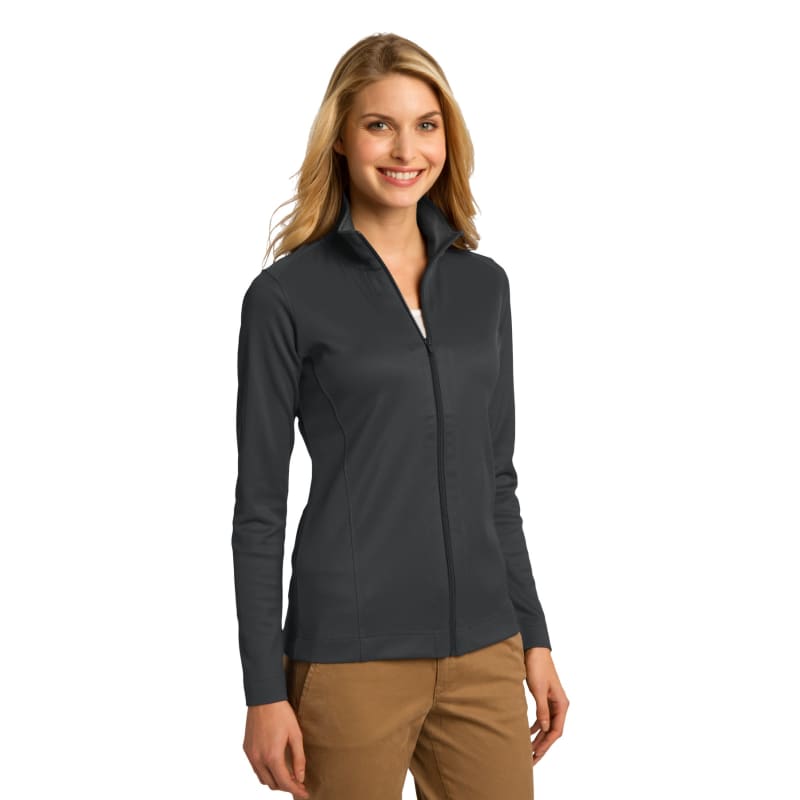 Port Authority Women's Vertical Texture Full-Zip Jacket. 17