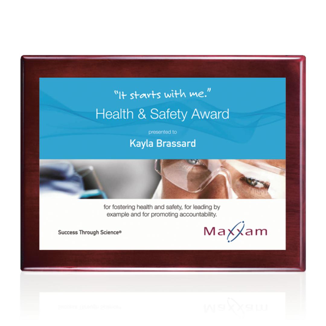 Oakleigh/AstroSub Plaque - Rosewood/White 5