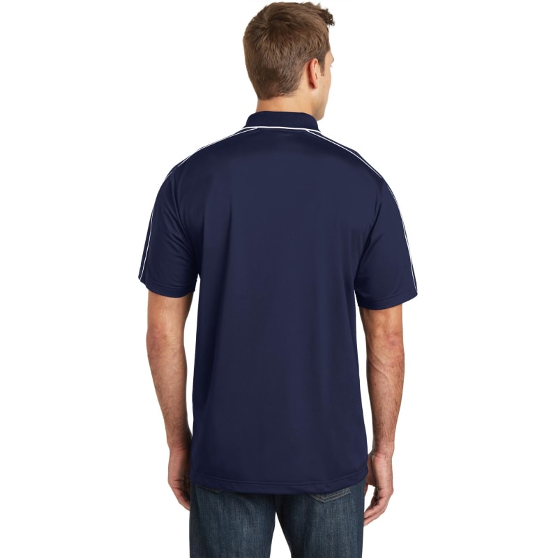 Sport-Tek Micropique Sport-Wick Piped Polo. 2