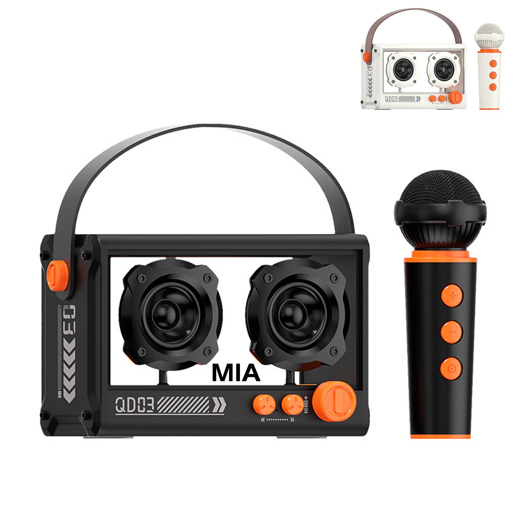Retro Trend Bluetooth Speaker W/ Microphone 3