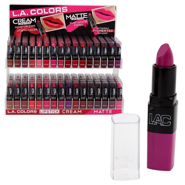 Cream & Matte Lipsticks - Display Included