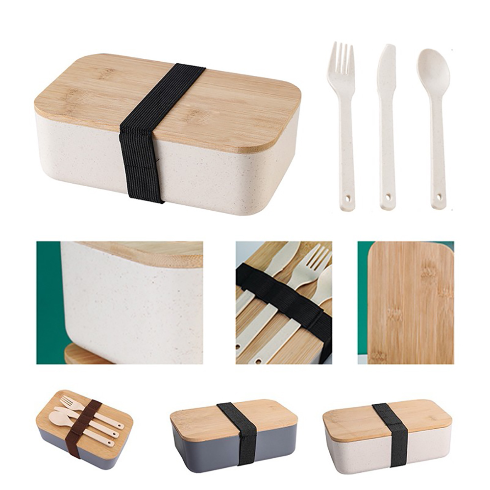 Wheat Straw Bento Box Set