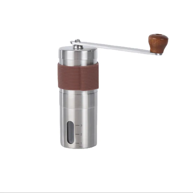 Manual Coffee Bean Grinder with Titanium Burrs 4