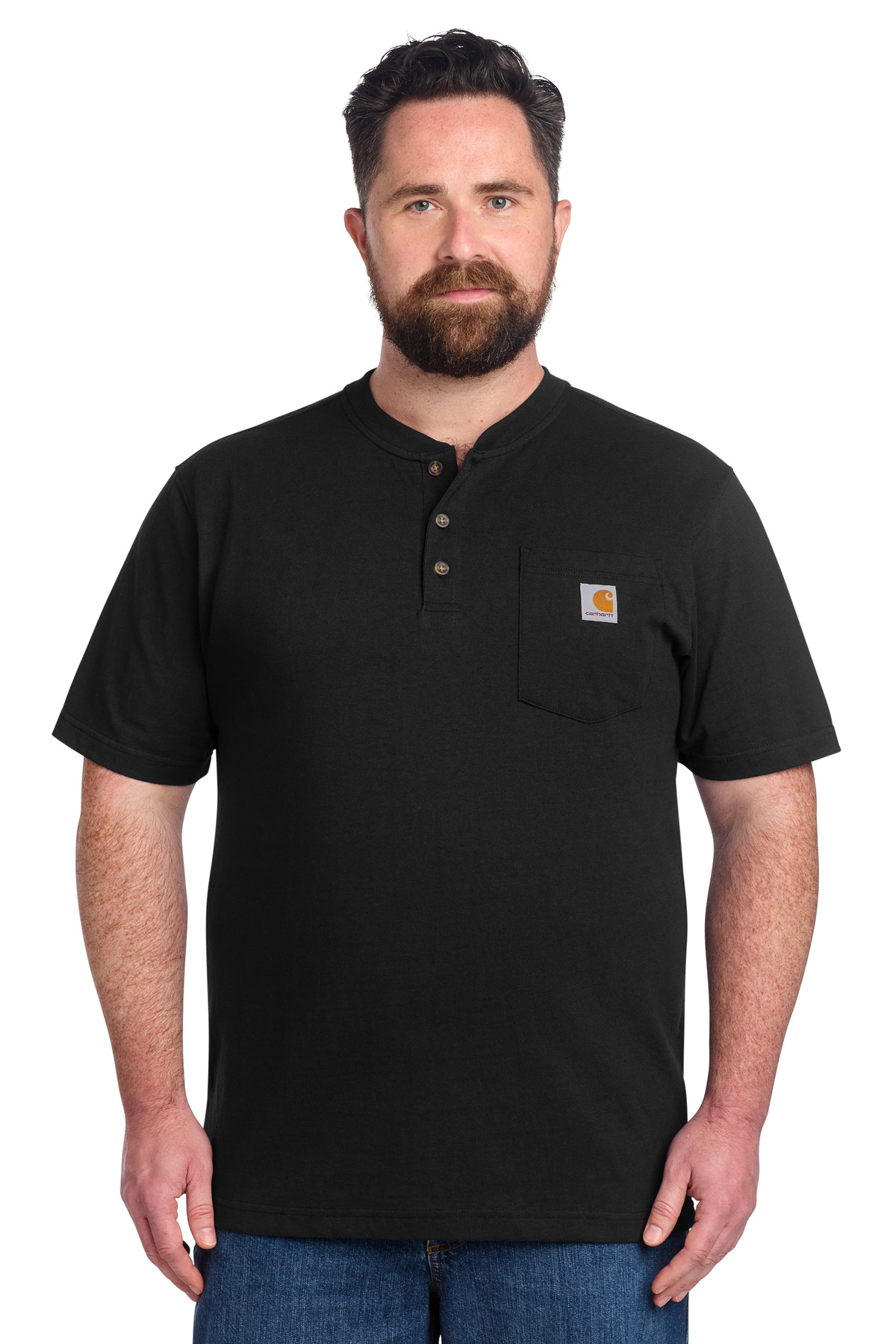 Carhartt Short Sleeve Henley T-Shirt CTK84 10