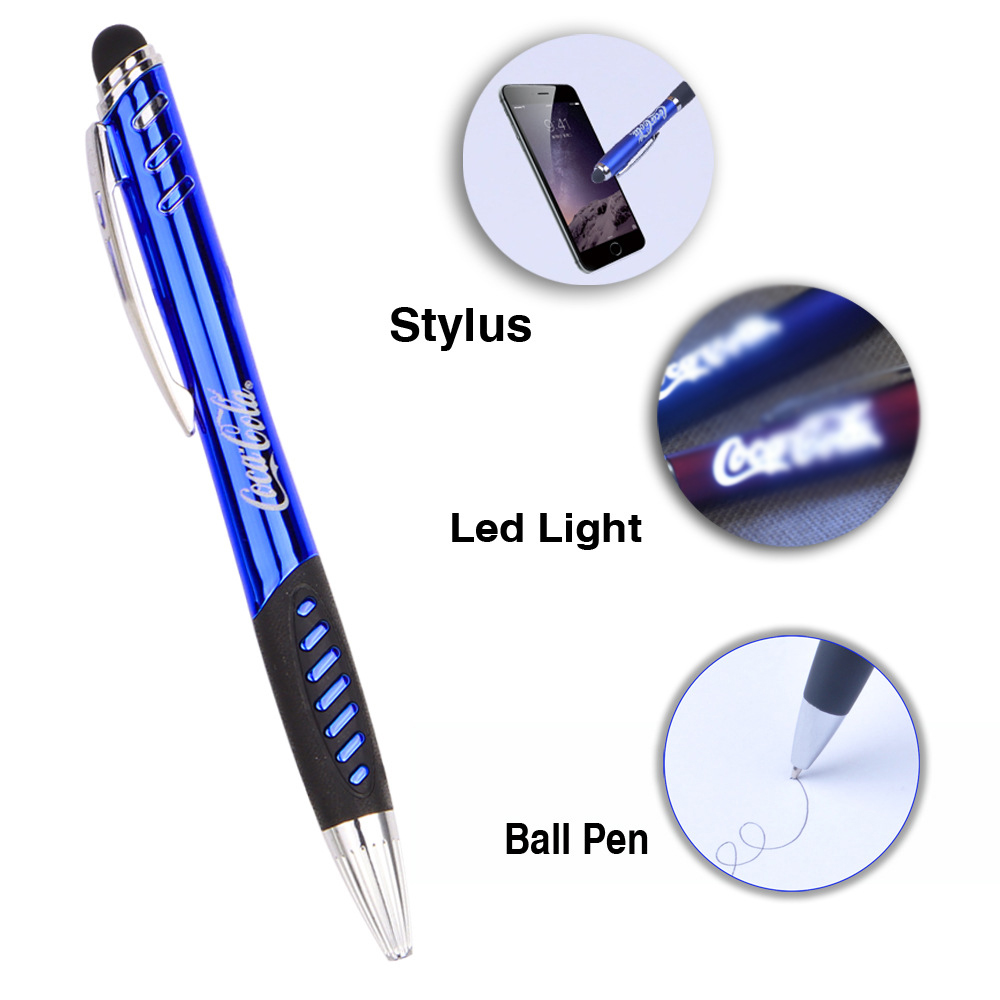 Led Light up logo Pen Promotion Ballpoint Pen 2