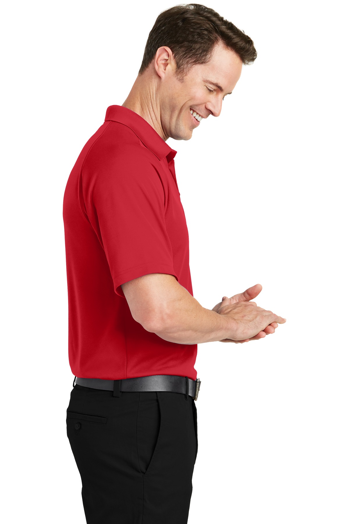 Sport-Tek Dry Zone Raglan Polo. T475 38