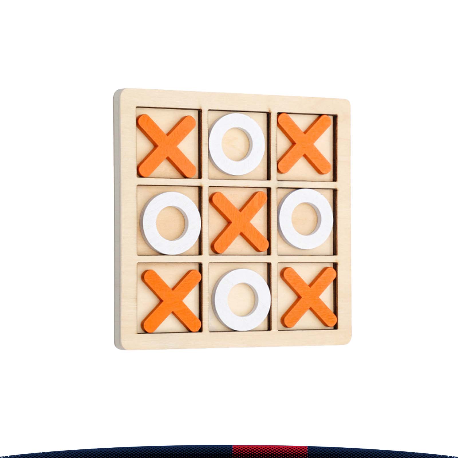 Wooden XO Tic-Tac-Toe Toy 4