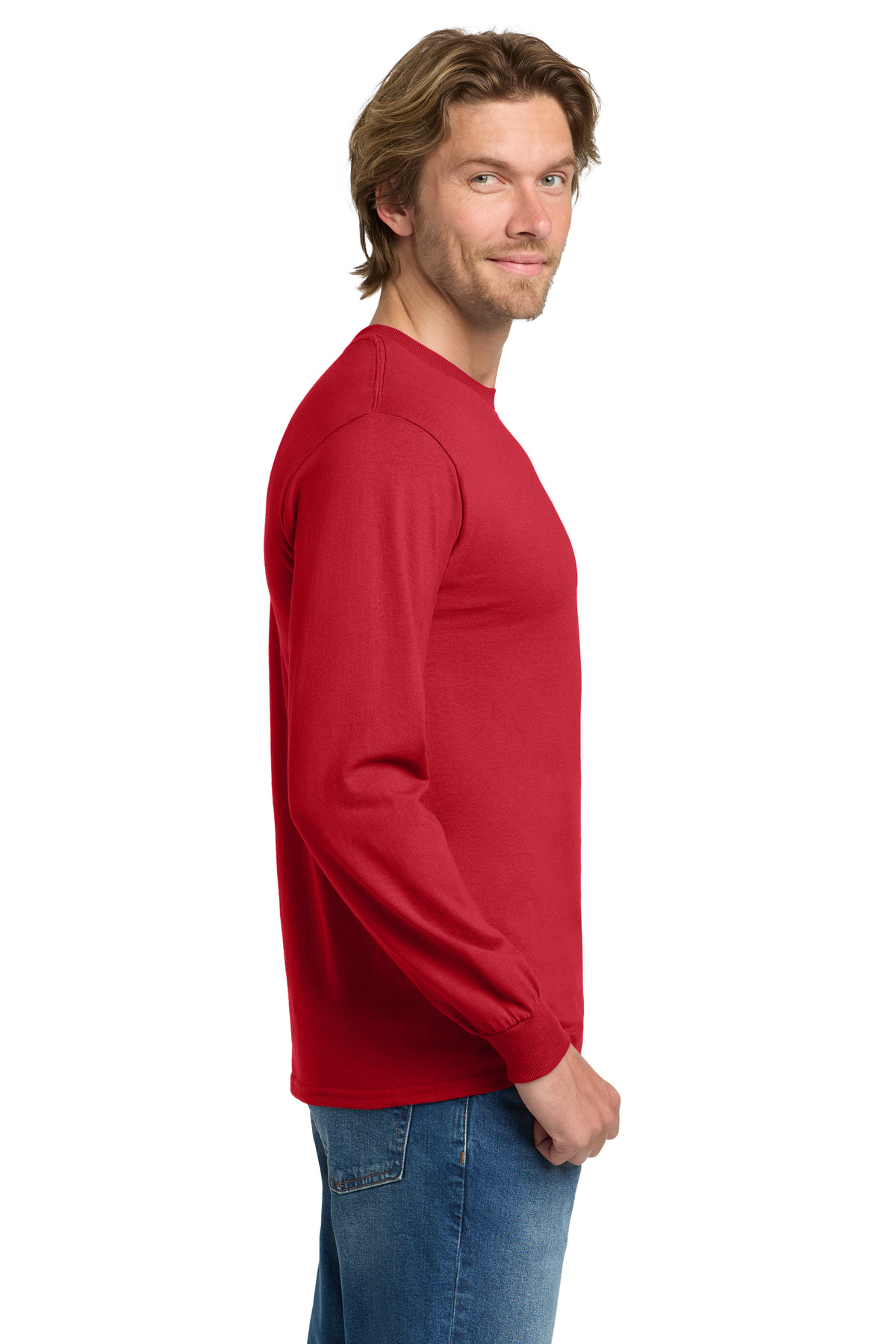 Gildan - Heavy Cotton 100% Cotton Long Sleeve T-Shirt. 5400 251