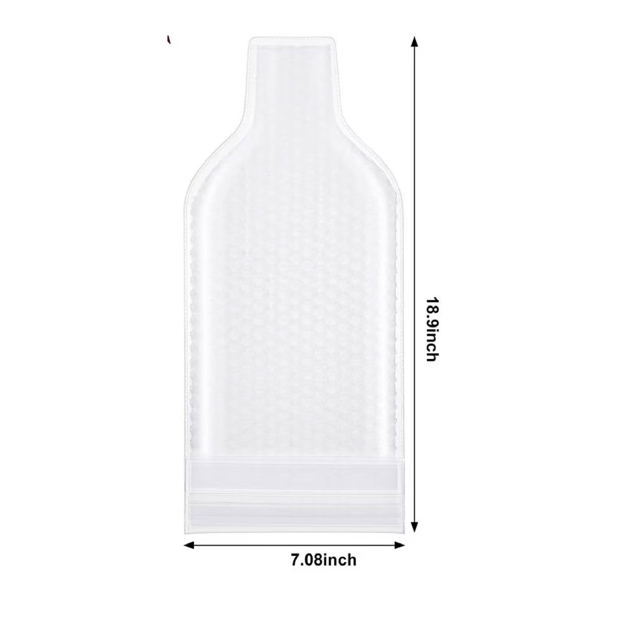 MOQ 10 pcs Bubble Cushioned Wine Sleeve 2