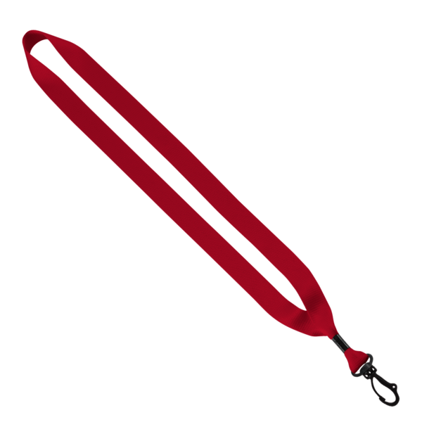 3/4" Polyester Lanyard with Swivel Snap Hook 42