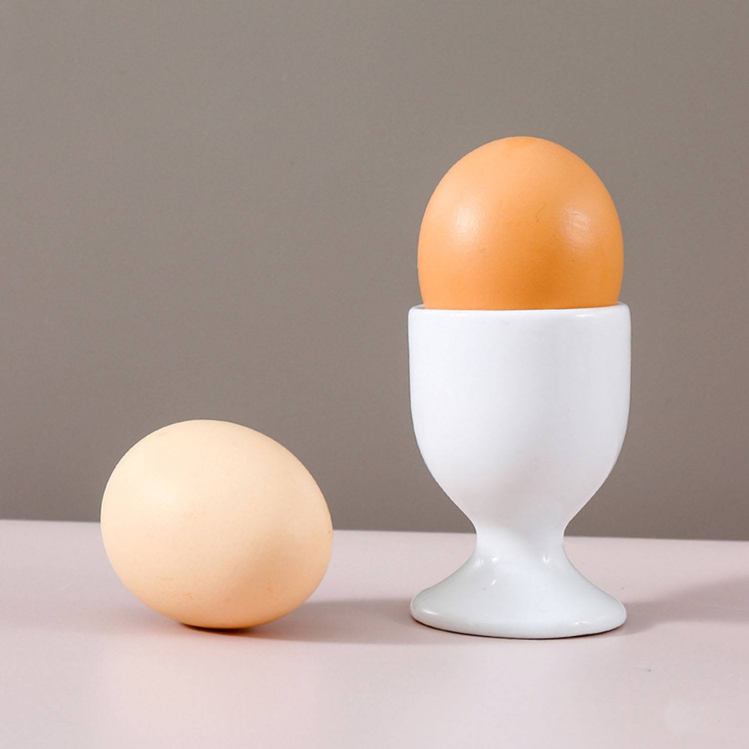 1.7oz Compact Durable Versatile Ceramic Egg Cup 4