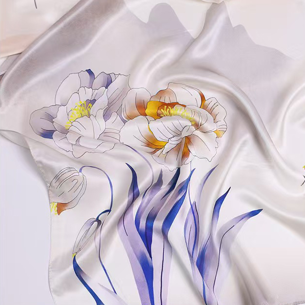 100% Mulberry Silk Scarf 2