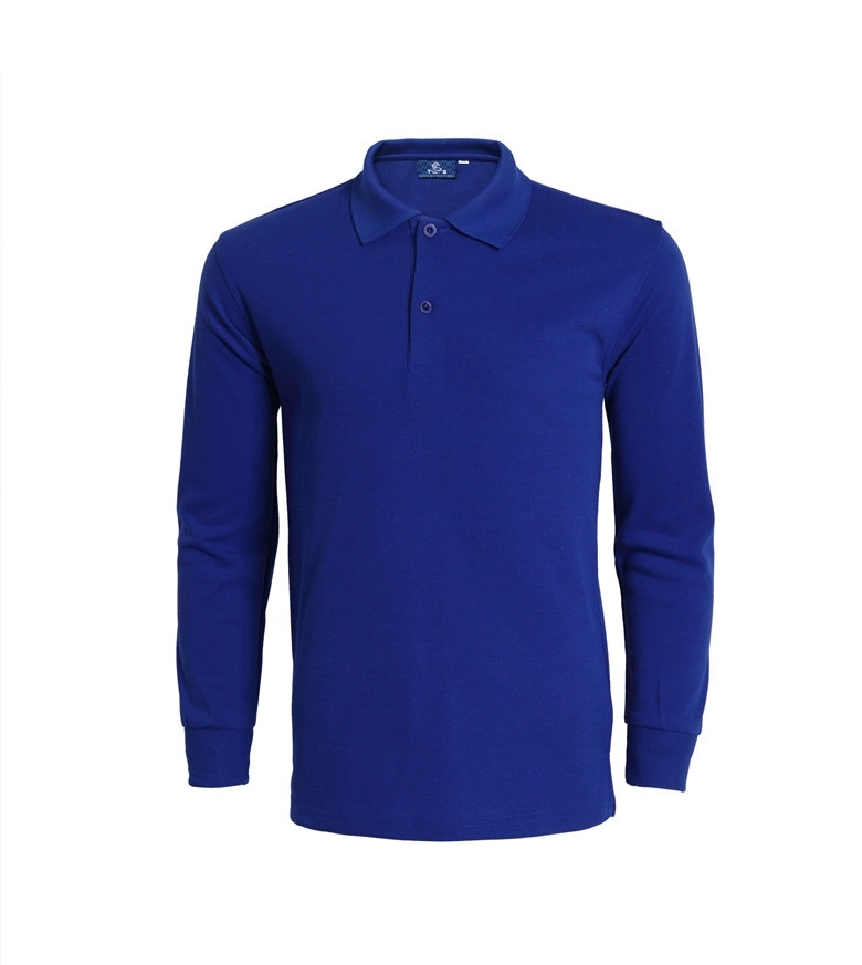 Cotton Long Sleeve Polo 15