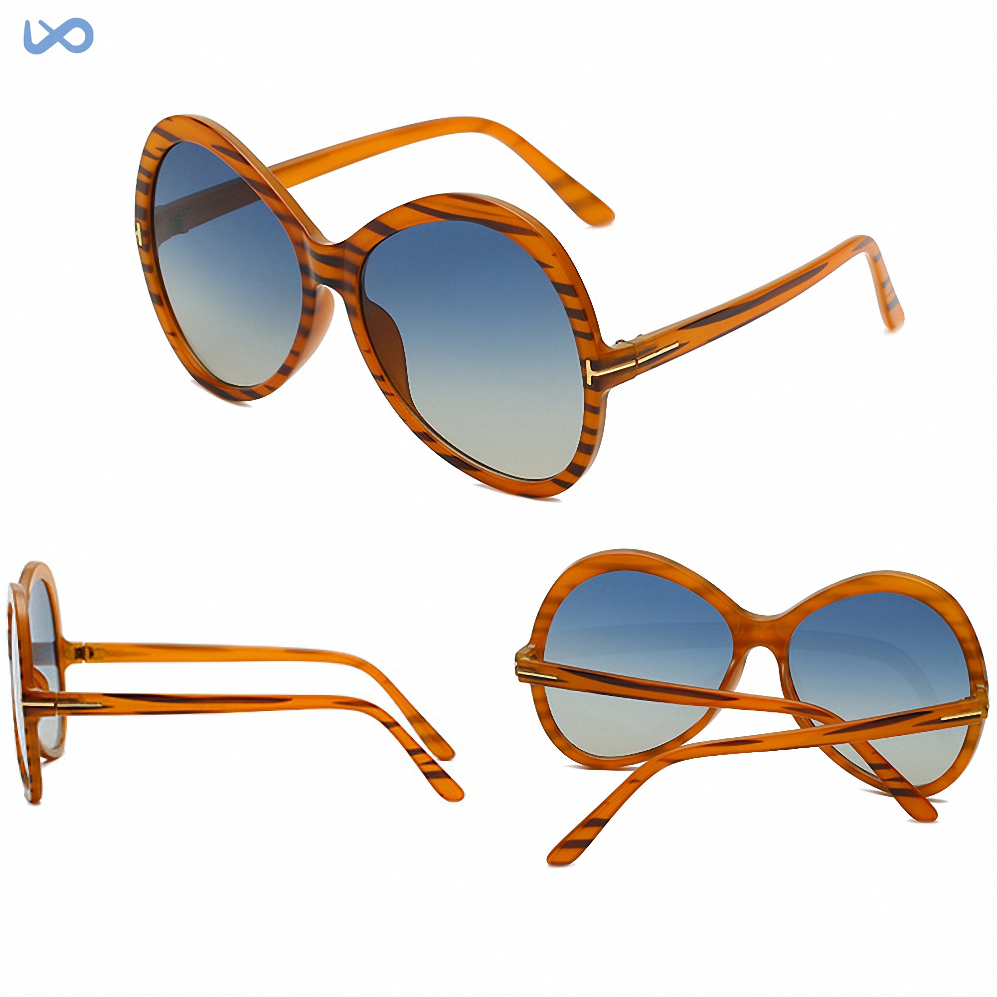 Women's Retro Oversized Fashion Sunglasses 3