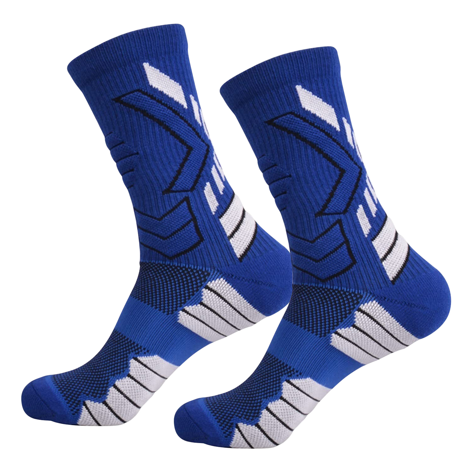 Custom Full-Color Jacquard Mid-Calf Sports Socks 1