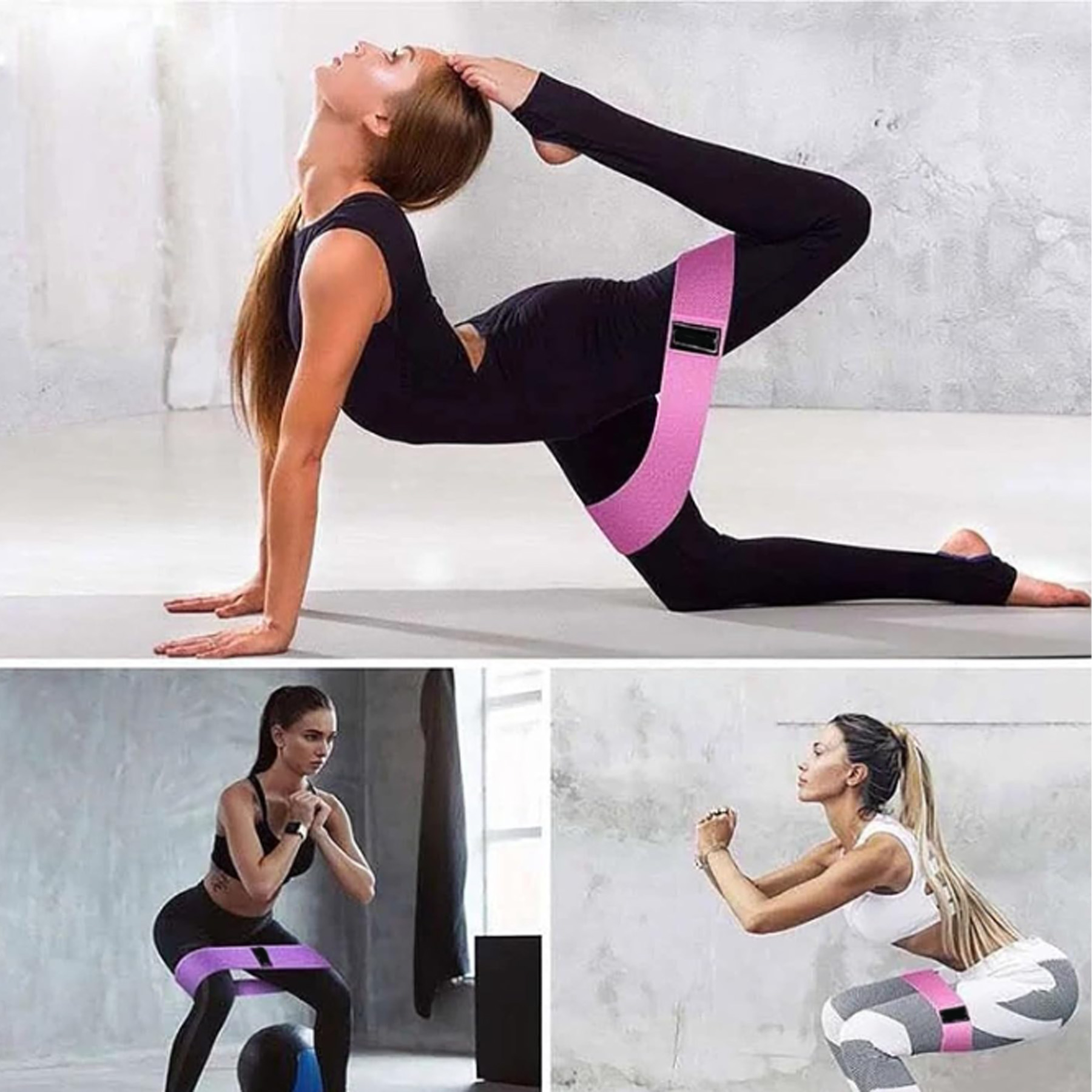 Yoga Training Stretching Band Set 1
