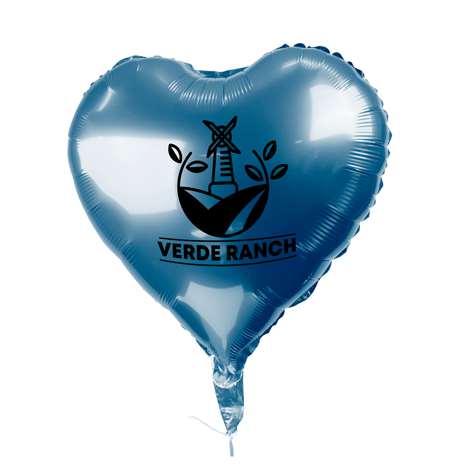 18" Heart-Shaped Mylar Balloon (1 Color Imprint) 12