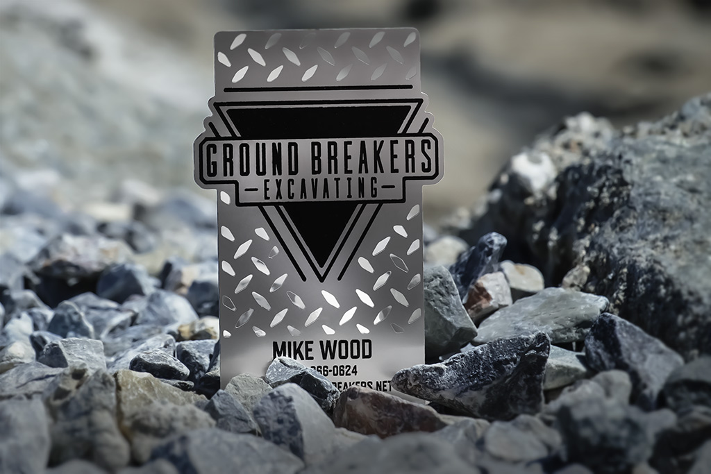 Stainless Steel Business Cards 20