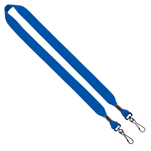 3/4" Cotton Double Swivel Hook Lanyard 24