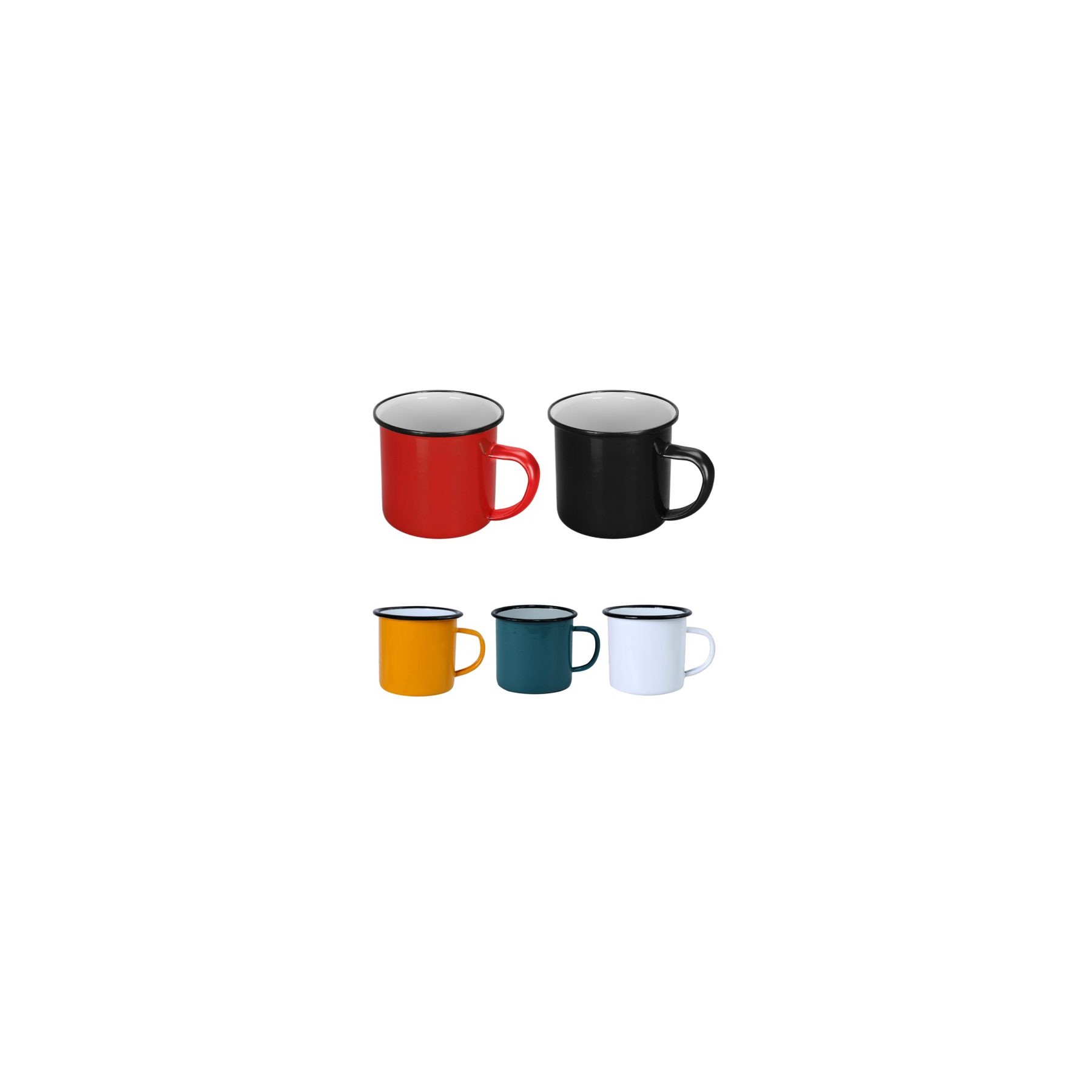 Enamel Portable Campfire Camp Mug 2