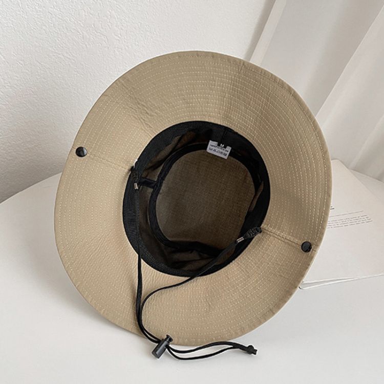 Summer Fishing Sun Hat with Chin Cord 3