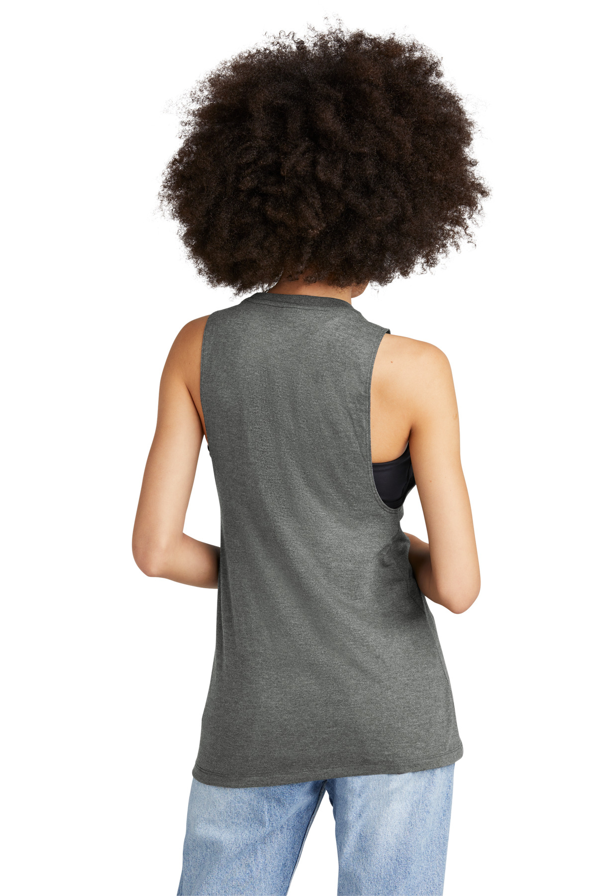 District Women's Perfect Tri Muscle Tank DT153 32