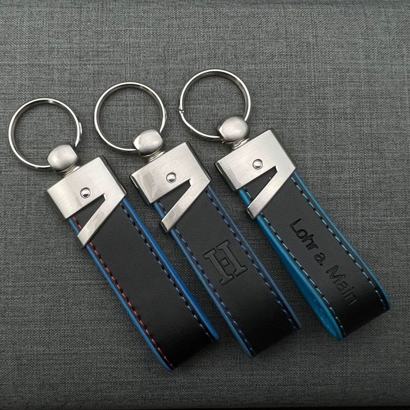 Leatherette Auto Logo Key Chain 7