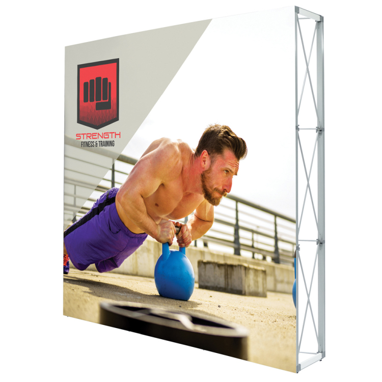 Locus Light Wall Display Non-Backlit 7.5 ft.x 7.5 ft. Single Sided 2