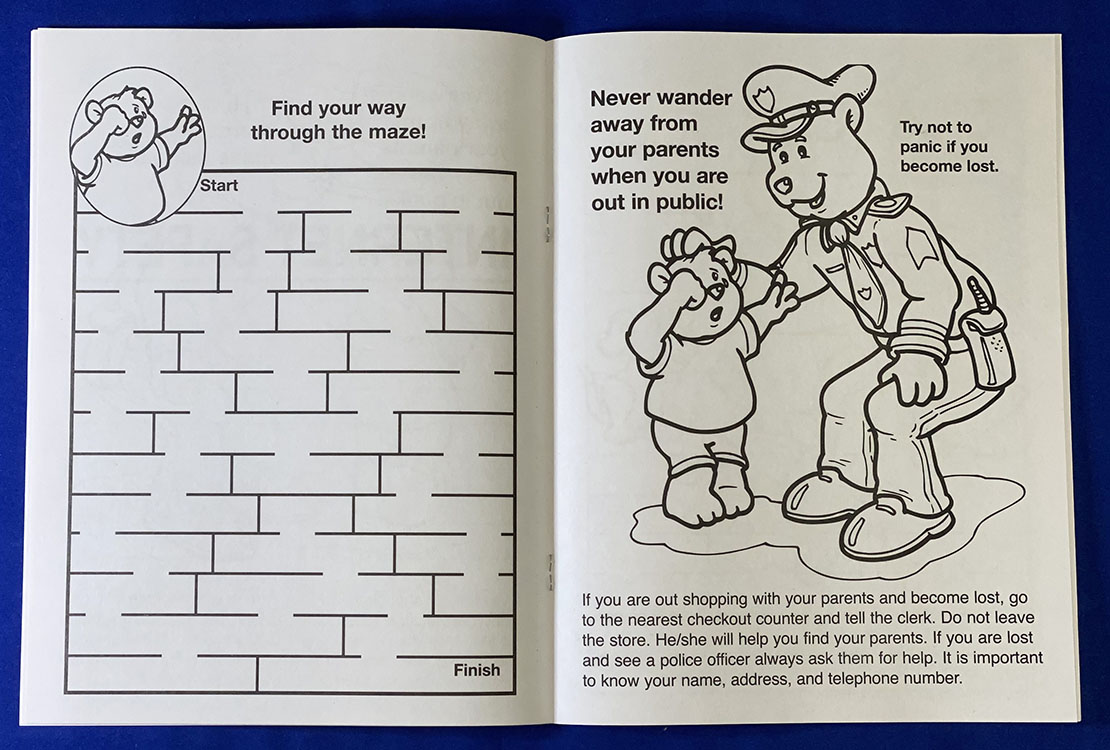 COLORING BOOK - Be Smart, Say No to Strangers Coloring & Activity Book 6