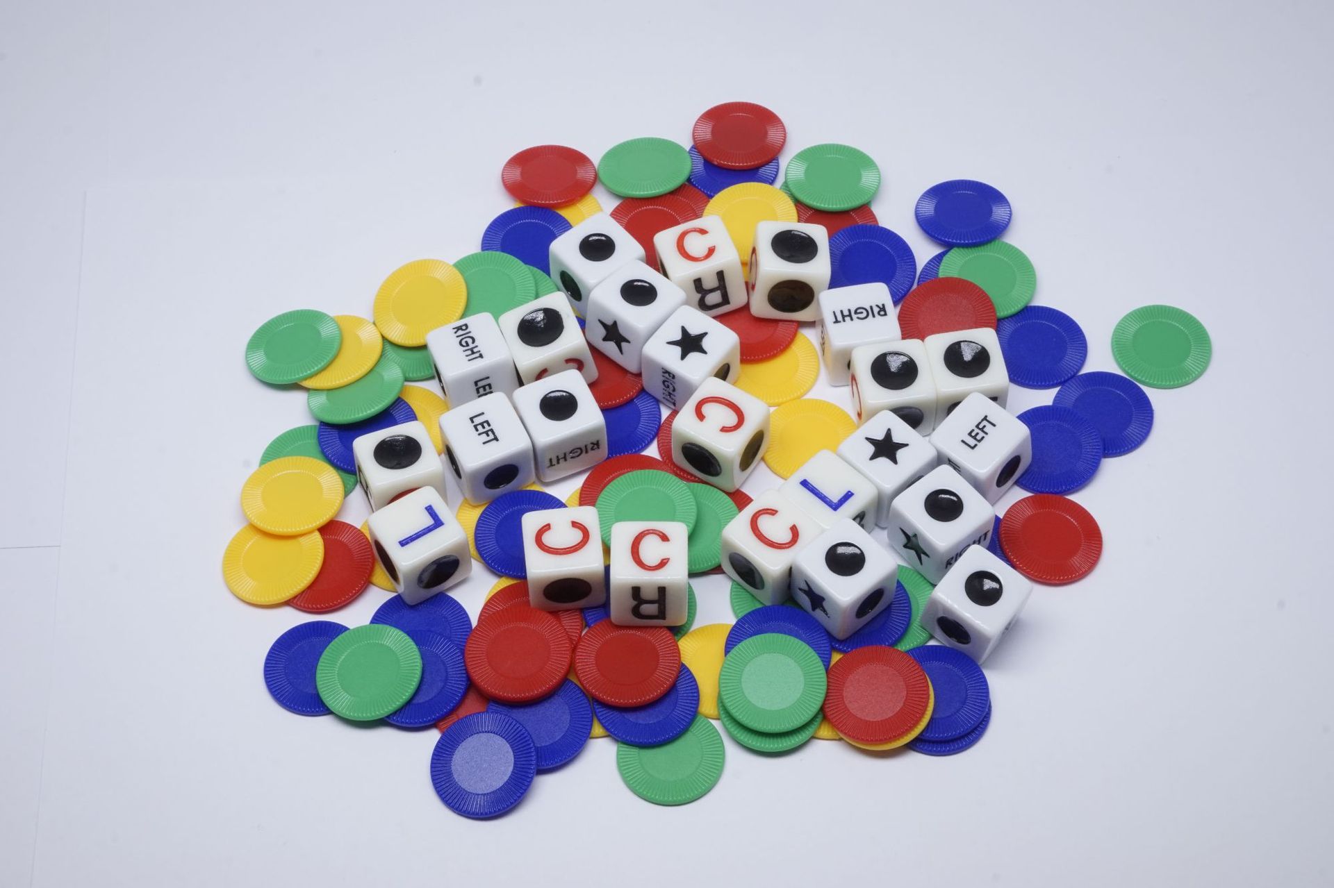 Board Game Accessories Dice Set / Counter Chip Coin 4