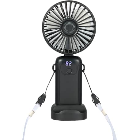 Rechargeable 100% RABS Personal LED Fan 1