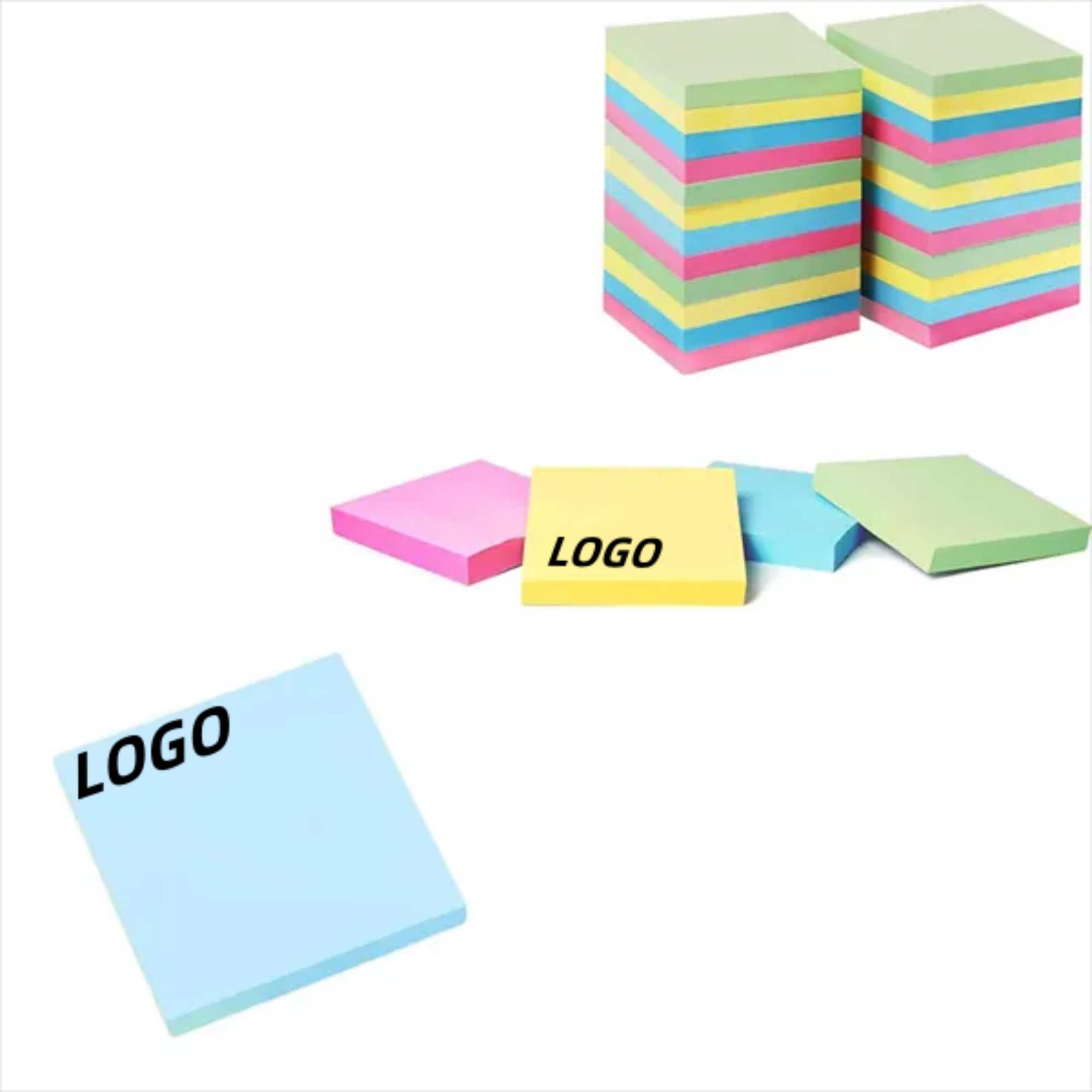 Colored Desktop Note Paper 1
